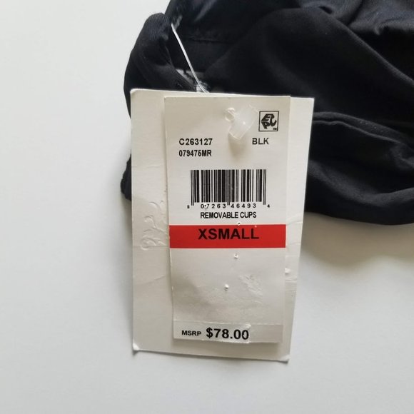 Becca Delilah Avery Crochet Trim Halter Bikini Top Top Size XS - Picture 8 of 9